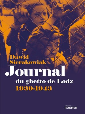 cover image of Journal du ghetto de Lodz